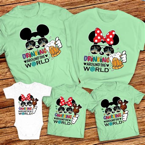 Discover Fun and Coordinated Family Styles with Epcot Shirts!